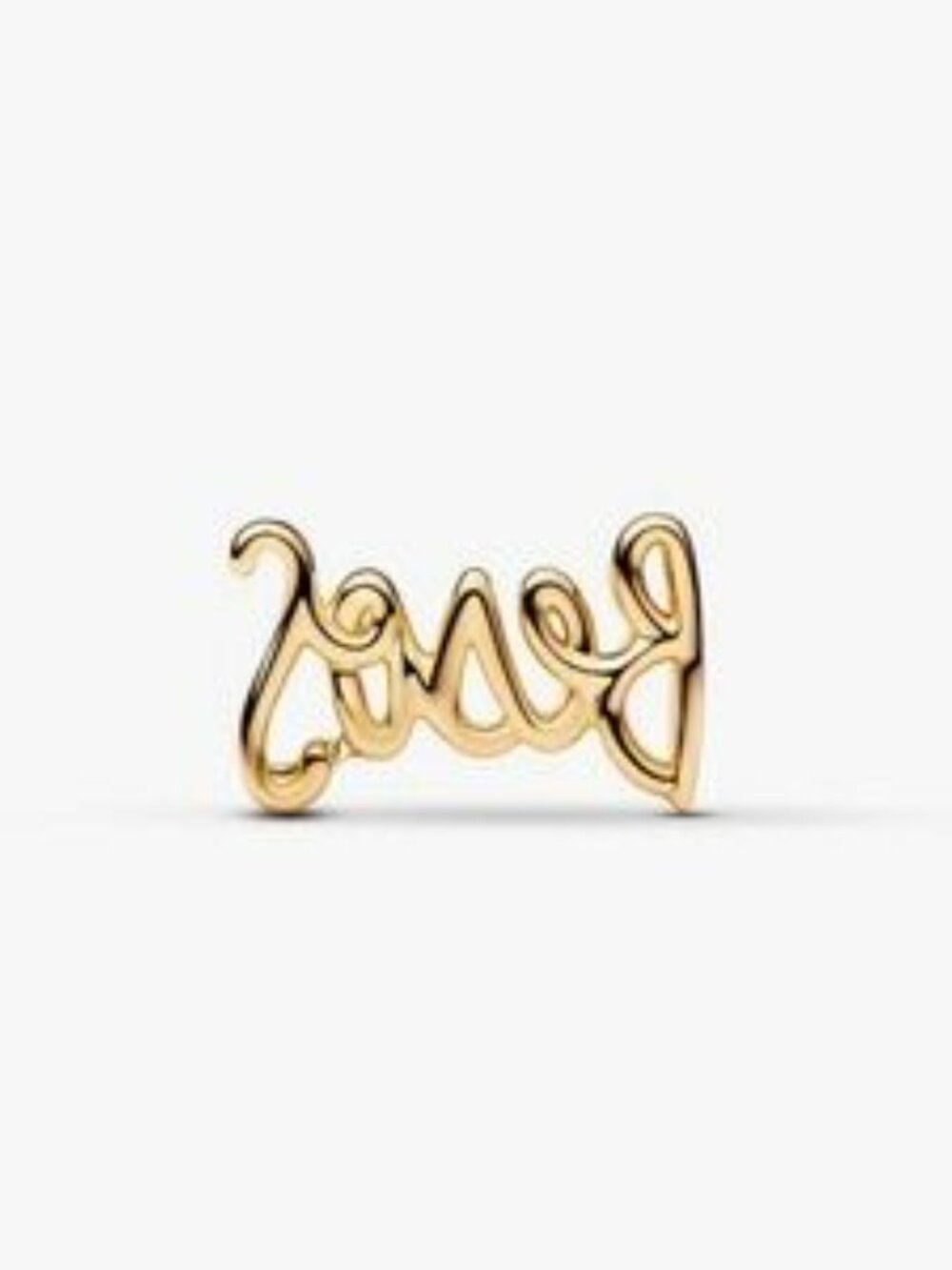 Authentic Besos Script Charm - Picture 2 of 5